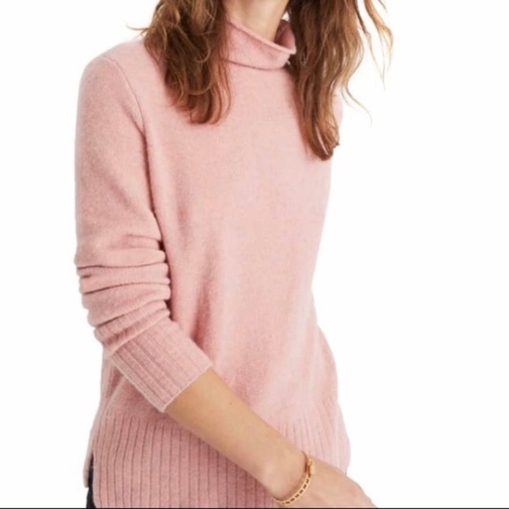 Madewell inland turtleneck sweater blossom